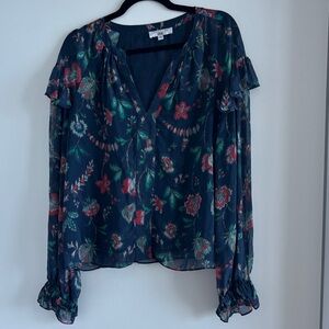 Derek Lam Size 44 Floral Blouse